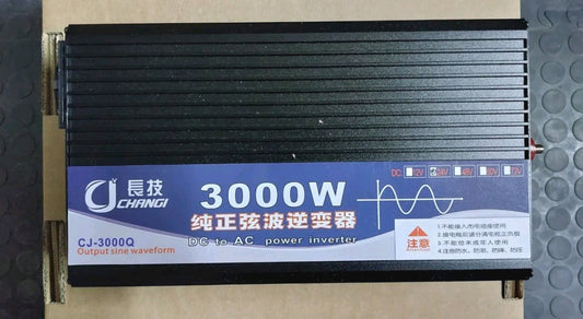 24V 220V True Pure Sine Wave Inverter Chiangi!!! 1500W 3000W Converter