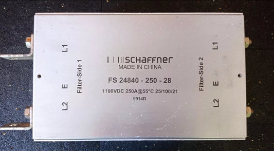 filter DC 1100VDC 250A 25/100/21 FS 24840-250-28 SCHAFFNER SANTERNO FIMER