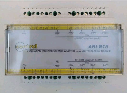 ARI-R15 1000 VAUX 600 1000VDC INSULATION MONITOR RESISTANCE INSULATION CONTREL