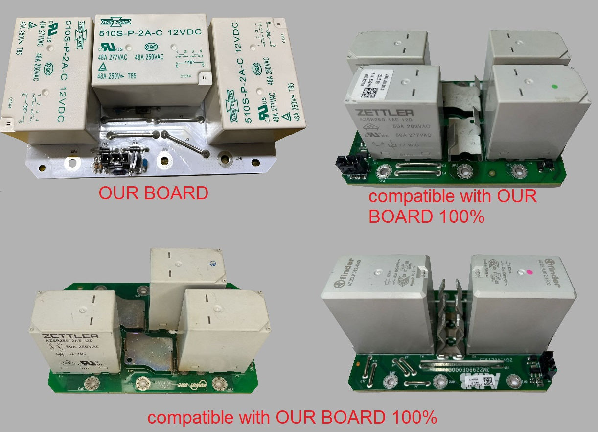 E031, W003 AC Filter Board Repair Kit for ABB Aurora Fimer Trio 20.0kW & 27.6kW Inverters | Includes Cables, Capacitors, and Relays