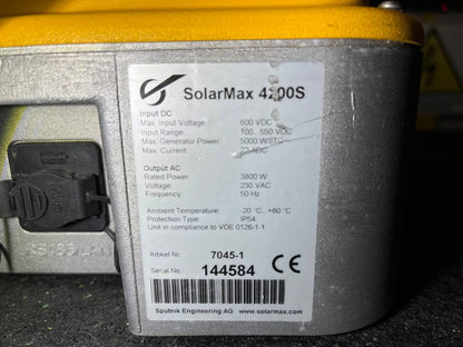 SolarMax Solar Max PVI Grid Inverter 4200S 3800W 3.8kW