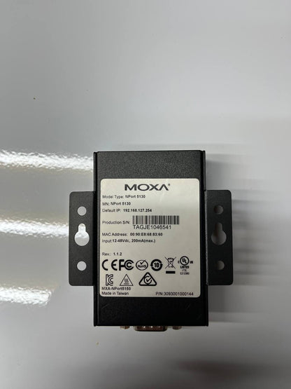 Moxa NPort 5130 Serial Device Server – Reliable RS-232 to Ethernet Connectivity