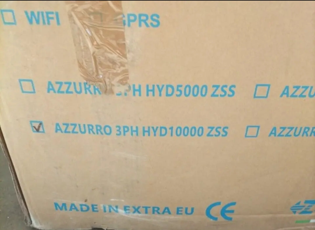 AZZURRO ZCS ZZT-HYD10.0-3PH 10KW Three-Phase 380v AC Hybrid Inverter for Storage