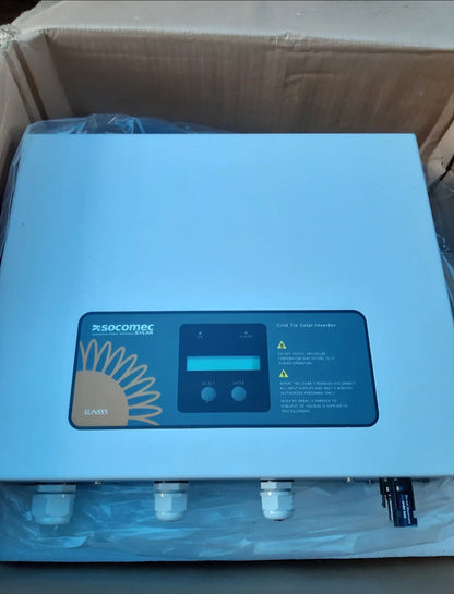 Socomec SUN-HO2K2TR54 2000W Single Phase PV Inverter New 2.1kw 230vac