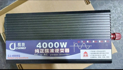 Chiangi Inverter 12V 220V Pure True Sine Wave!!! 2000W 4000W Converter