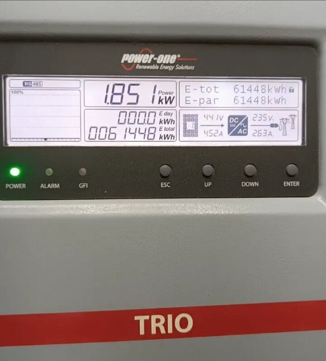 AURORA ABB PVI TRIO OUTD S2X 27.6 27.6kw 27600W 380VAC three-phase PV Grid inverter 2mppt