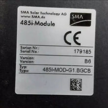 SMA STP SB 485I-MOD-G1 MODULE BGCB B6 RS485 MONITORING