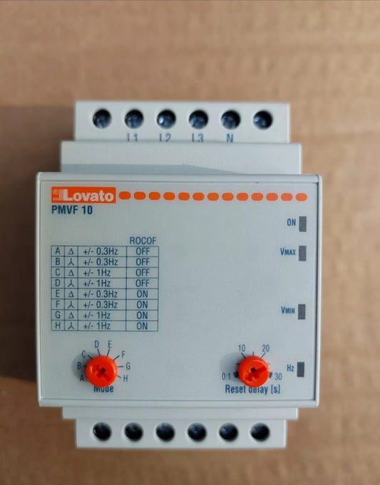 LOVATO PMVF three-phase interface protection 10 x existing systems