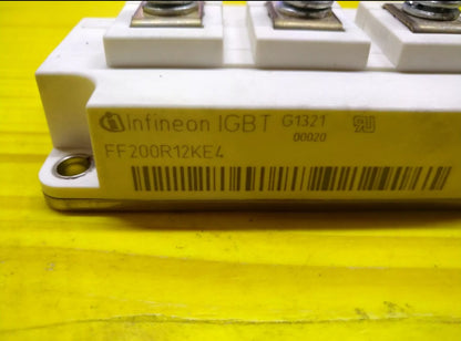 IGBT Infineon FF200R12KE4 1200v 200A Module Used Tested