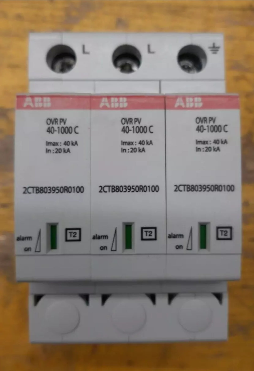 ABB DC CONTINUA 1000V 40-1000C 20KA 40KA OVR PV 40 1000P Dischargers