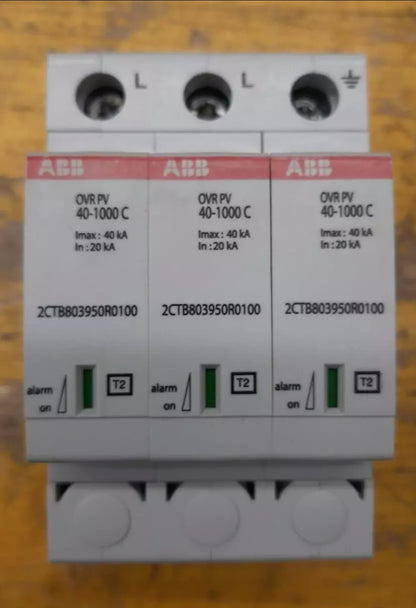 ABB DC CONTINUA 1000V 40-1000C 20KA 40KA OVR PV 40 1000P Dischargers