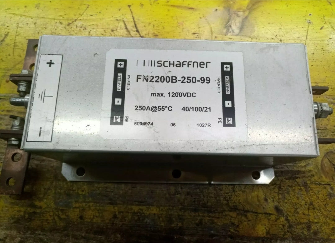 filter DC 1200VDC 250a FN2200B - 250 - 99 SCHAFFNER 40/100/21