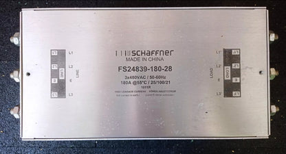 filter AC 3X480VAC 180A 25/100/21 FS24839-180-28 SCHAFFNER SANTERNO FIMER