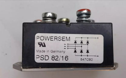 POWERSEM PSD 82/16 847C60 DIODE BRIDGE