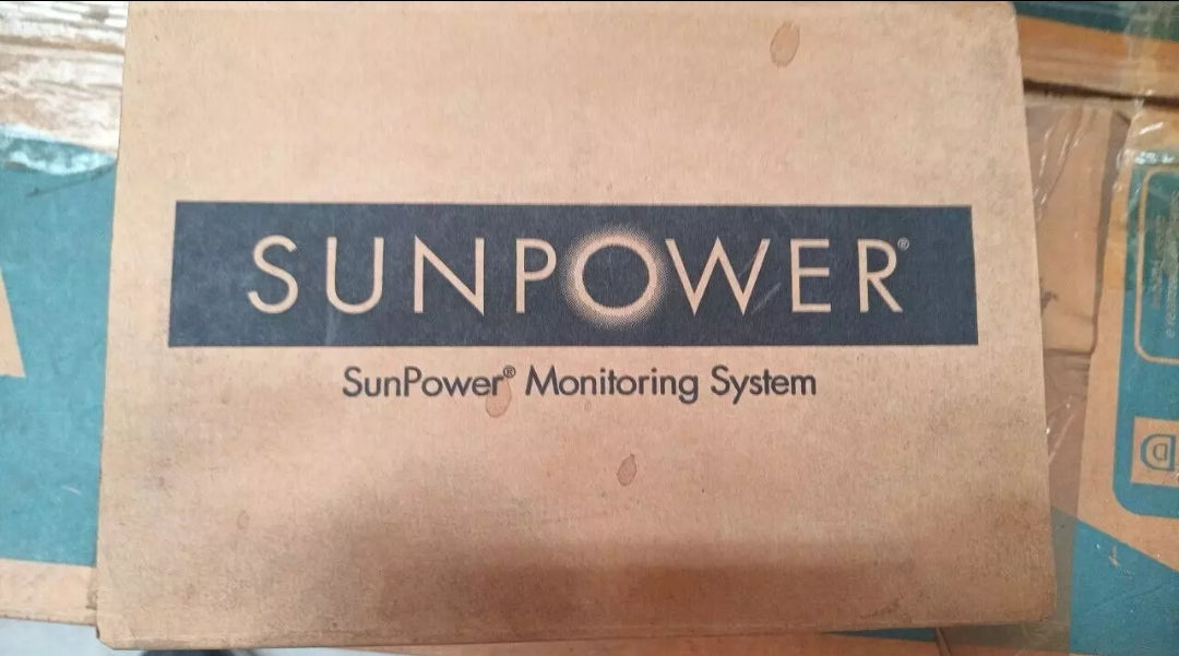 Monitoring SunPower GATEWAY SPR-PMR-GTWY 109876