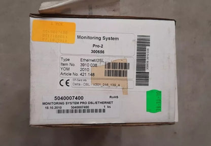 MONITORING SYSTEM PRO Ethernet/DSL Weather Control Delta Web Log