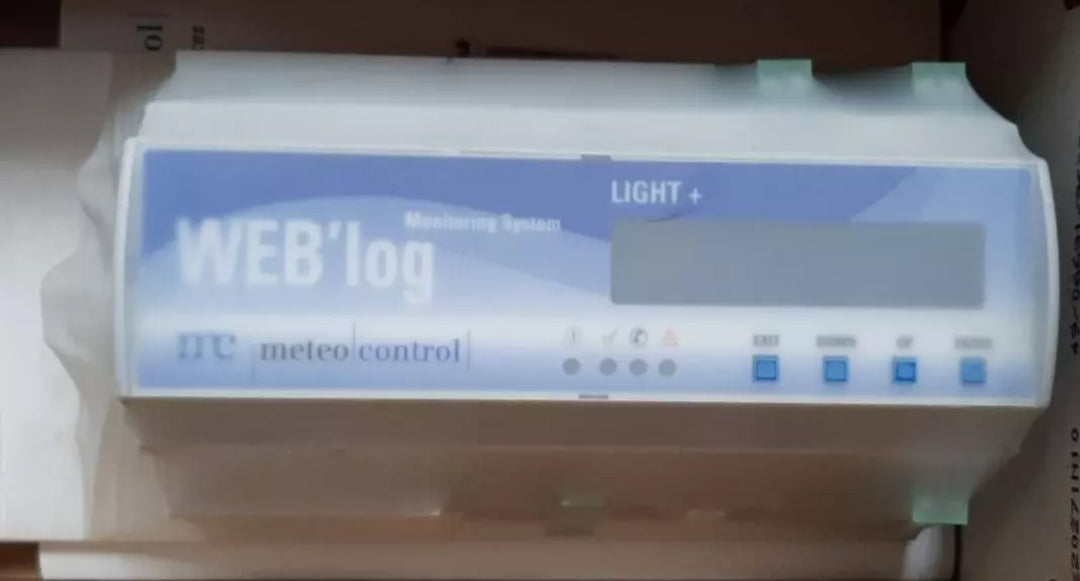 MONITORING SYSTEM LIGHT+DSL/ETHERNET Weather Control Web Log