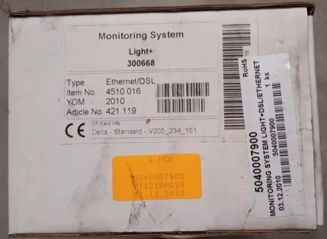 MONITORING SYSTEM LIGHT+DSL/ETHERNET Weather Control Web Log