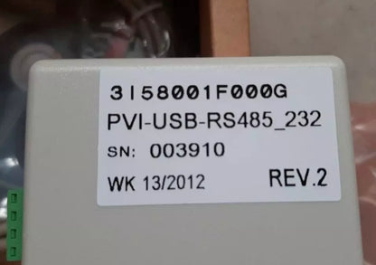 AURORA POWER ONE PVI-USB-RS485-232 3I58001F000G MONITORING SYSTEM