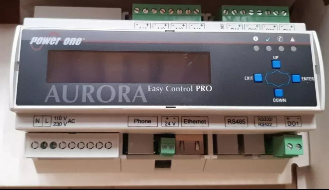 Aurora Power One MONITORING SYSTEM PRO-2 Analog Weather Control Web Log