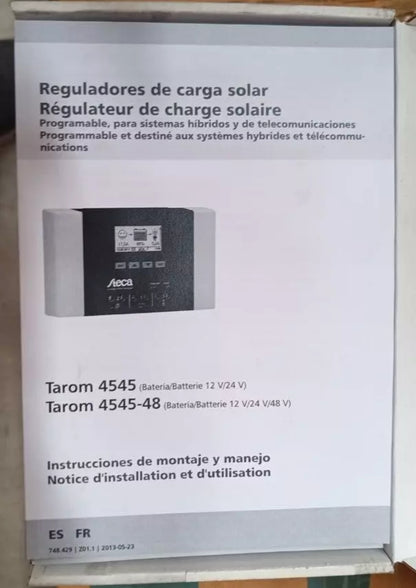 PV HYBRID SYSTEM CONTROLLER TAROM 4545-48 12/24/48V 45A Steca