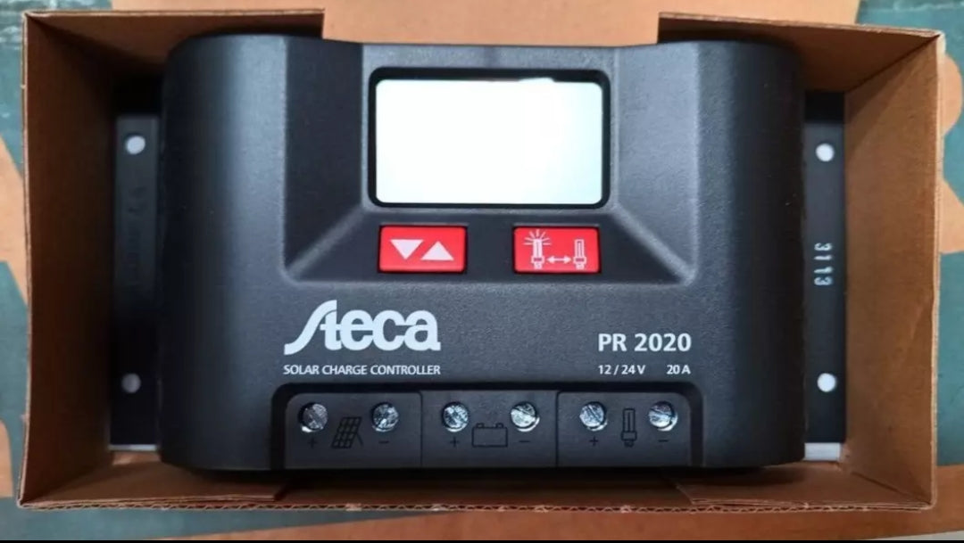 2020 Monitoring Steca PR 12/24V 20A Solar Charge Controller