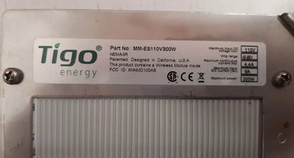 Ottimizzatori di pannelli fotovoltaici Tigo Energy MM-ES110V300W NEMA3R 110V