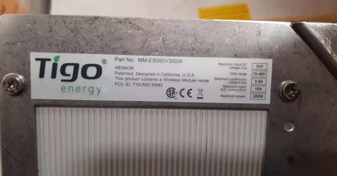 Tigo Energy MM-ES050V300W 52V 16-48V 9.5A Photovoltaic Panel Optimizers