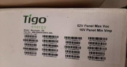 Tigo Energy MM-ES050V300W 52V 16-48V 9.5A Photovoltaic Panel Optimizers