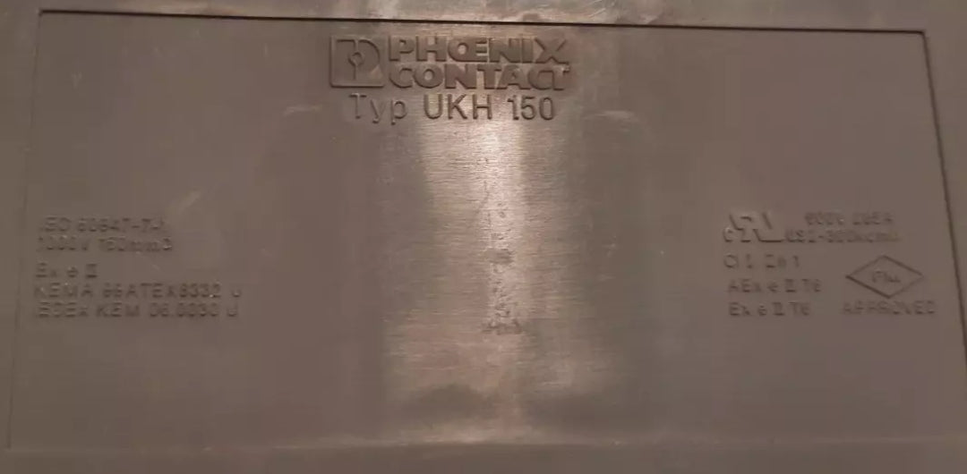 PHOENIX CONTACT TYPE UKH 150 309A 150MM2 UKH150 GREY